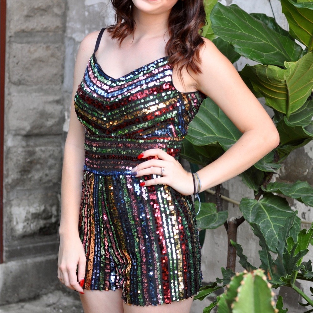 Sequin Romper!